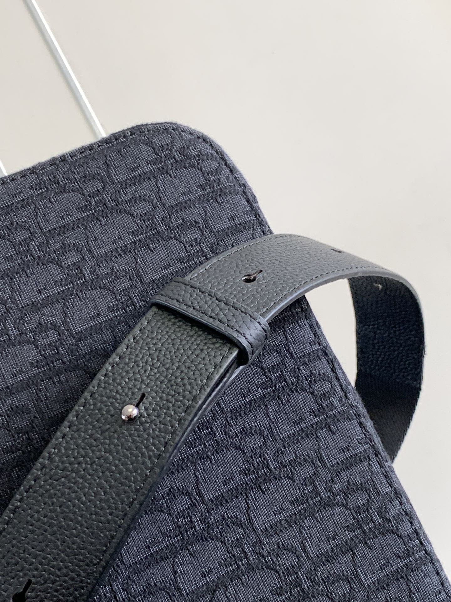 ** Christian Dior Oblique Print Large Saddle Messenger Bag

**