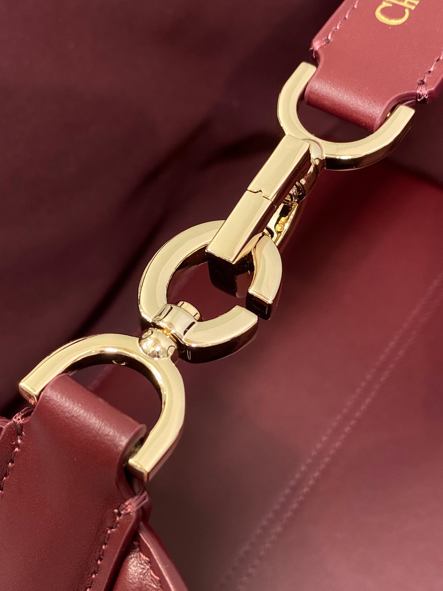 ** Dior Toujours Medium Maroon Calfskin Handbag - Luxury Autumn/Winter Edition

**