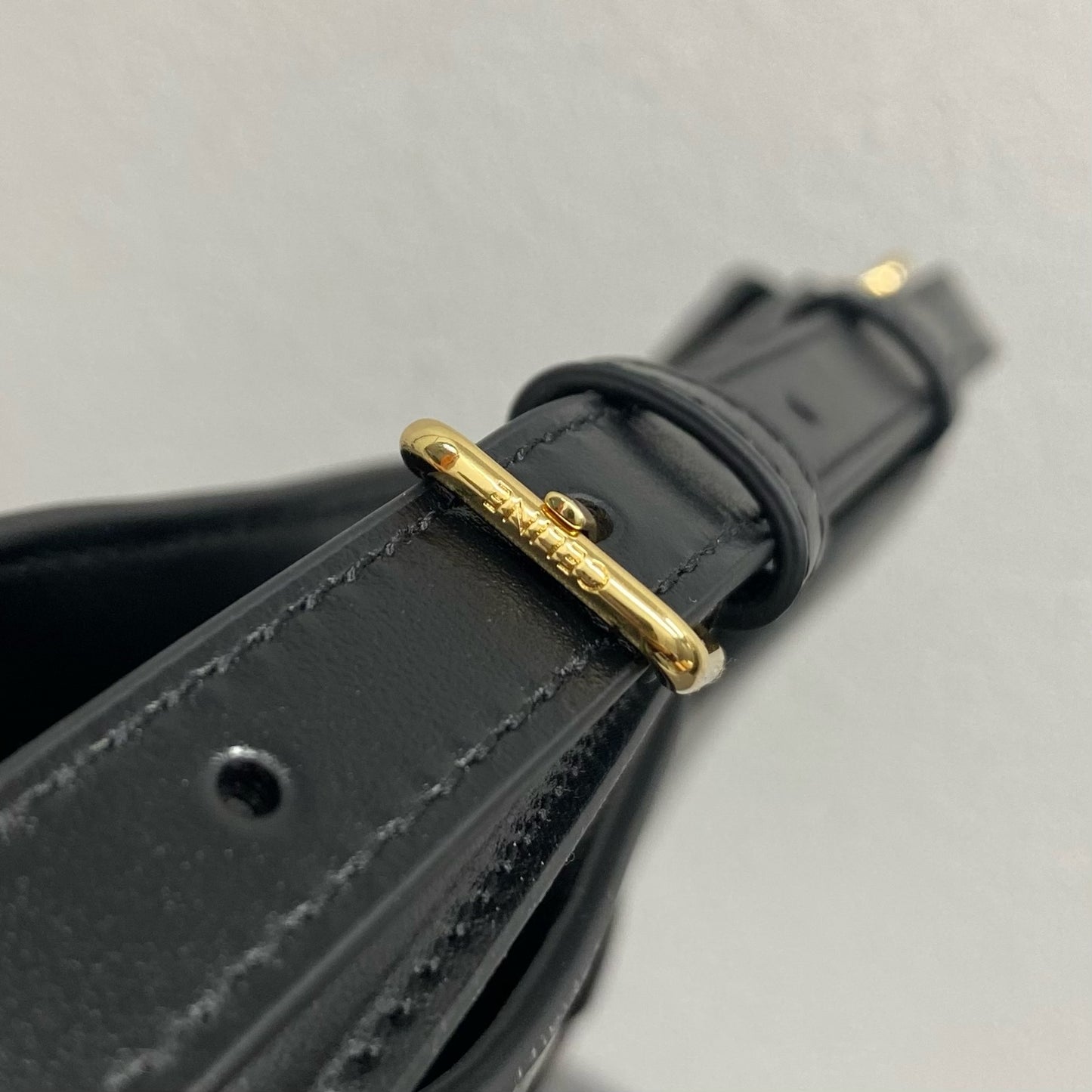 ** Celine Camille 16 Soft Bag - Minimalist Elegance in Black 

**